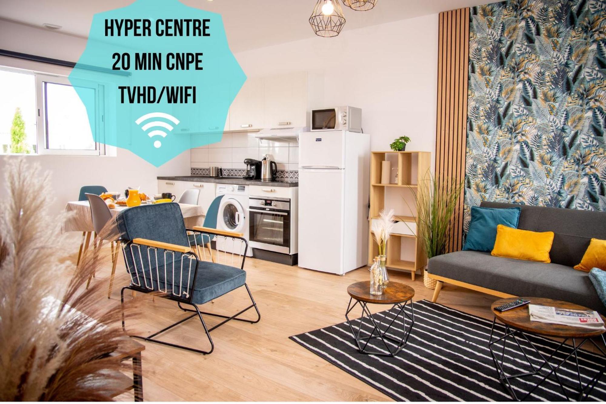 Duplex Cocoon - 10 Min De Blaye - 20 Min Cnpe - Wifi - Tv Hd Apartment Saint-Seurin-de-Cursac Exterior photo