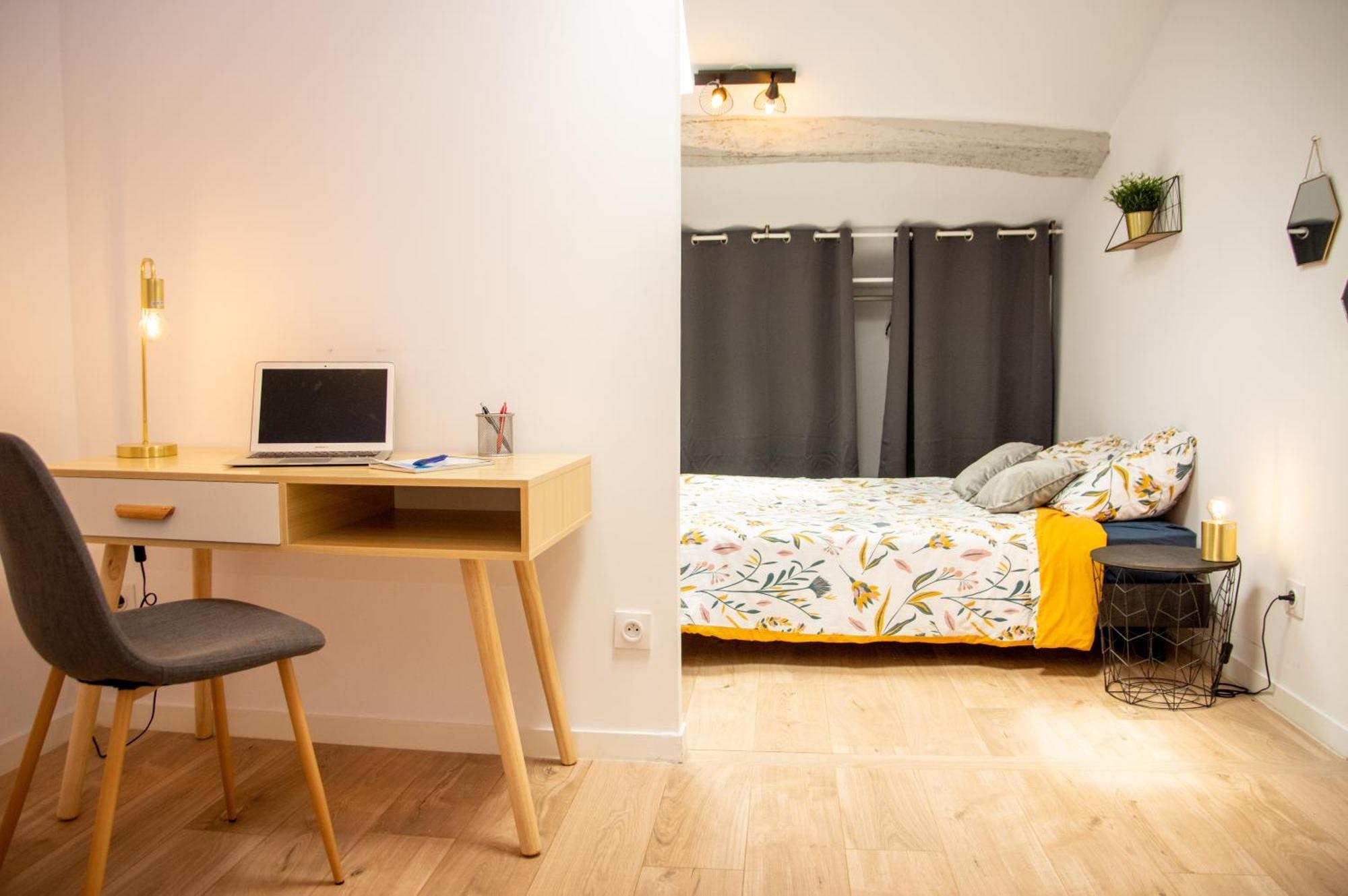 Duplex Cocoon - 10 Min De Blaye - 20 Min Cnpe - Wifi - Tv Hd Apartment Saint-Seurin-de-Cursac Exterior photo